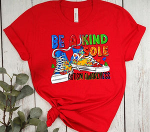 Be A Kind Sole Autism Awareness