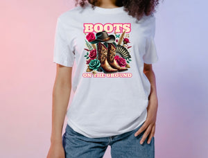 Boots OnThe Ground - Roses