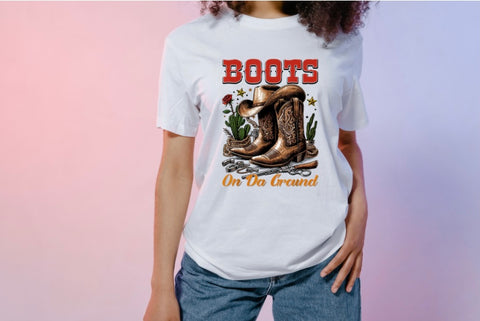 Red Boots On The Ground